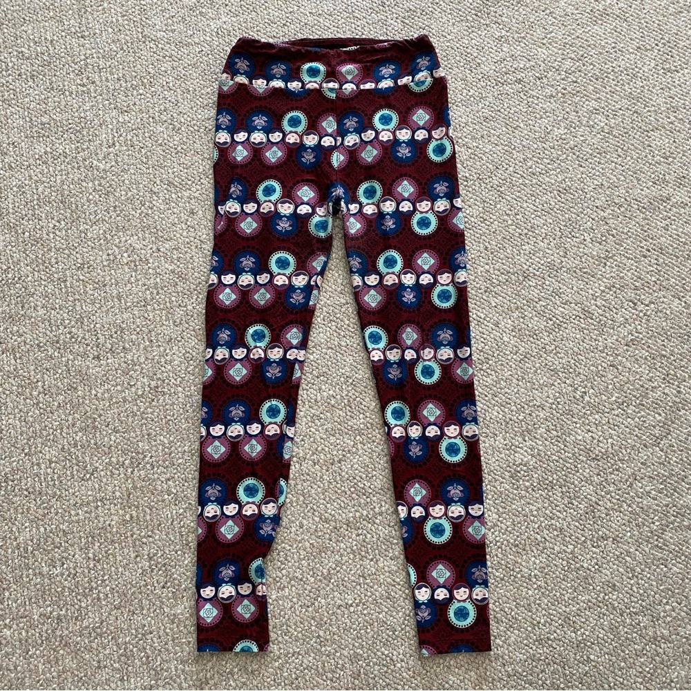 LuLaRoe Nesting Doll Leggings, OS